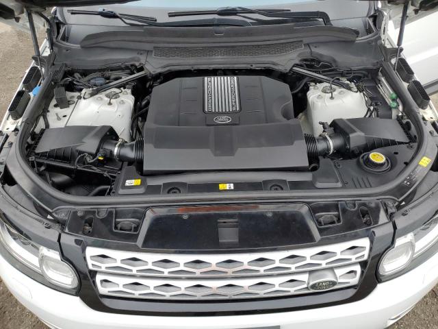 SALWR2VF5GA637472 - 2016 LAND ROVER RANGE ROVE HSE WHITE photo 11