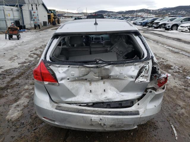 4T3BK3BB2AU035915 - 2010 TOYOTA VENZA SILVER photo 6