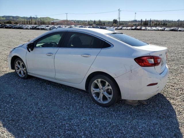 1G1BF5SM9J7201515 - 2018 CHEVROLET CRUZE PREMIER WHITE photo 2