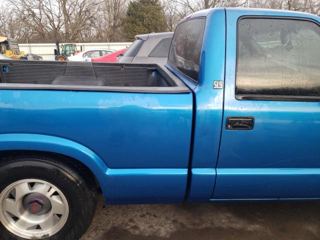 1GTCS14541K109750 - 2001 GMC SONOMA BLUE photo 10