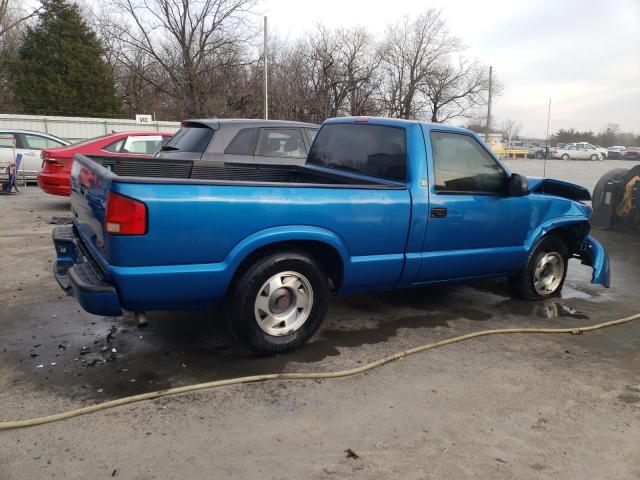 1GTCS14541K109750 - 2001 GMC SONOMA BLUE photo 3