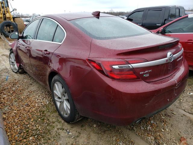 2G4GP5EX4G9152534 - 2016 BUICK REGAL PREMIUM BROWN photo 2