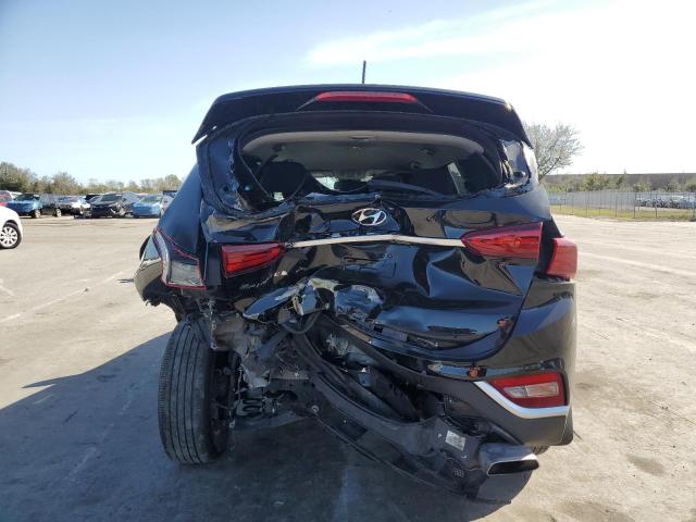 5NMS23AD8LH258048 - 2020 HYUNDAI SANTA FE SE BLACK photo 6