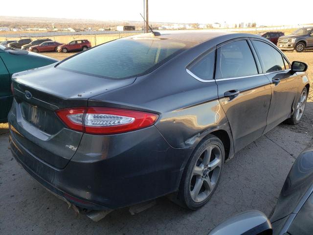 3FA6P0H72FR237563 - 2015 FORD FUSION SE GRAY photo 3