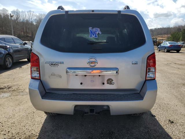 5N1BR18A28C631470 - 2008 NISSAN PATHFINDER LE ვერცხლისფერი ფოტო 6