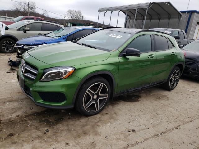 WDCTG4GB3GJ228757 - 2016 MERCEDES-BENZ GLA 250 4MATIC GREEN photo 1