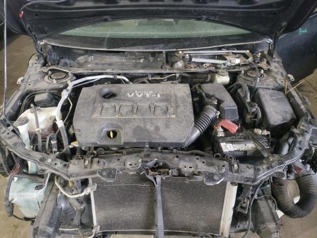 1NXBU40E49Z055830 - 2009 TOYOTA COROLLA BASE BLACK photo 11