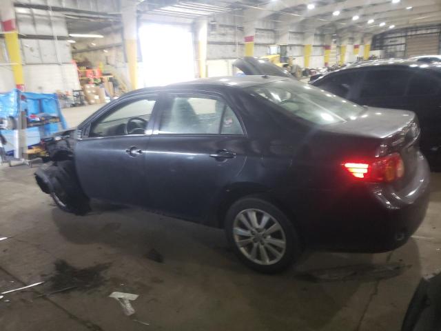 1NXBU40E49Z055830 - 2009 TOYOTA COROLLA BASE BLACK photo 2