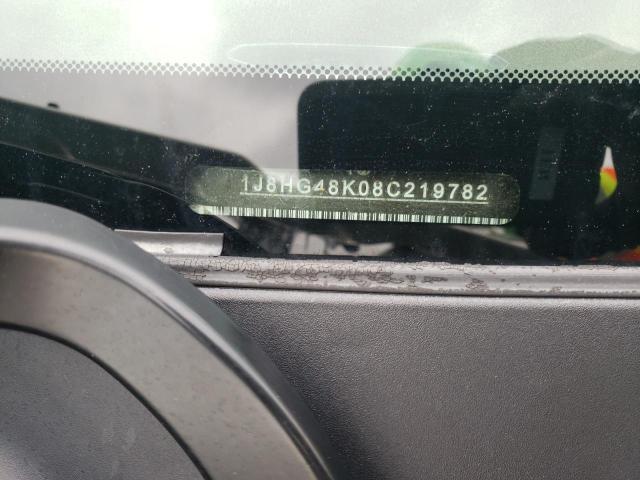 1J8HG48K08C219782 - 2008 JEEP COMMANDER SPORT Սպիտակ լուսանկար 13