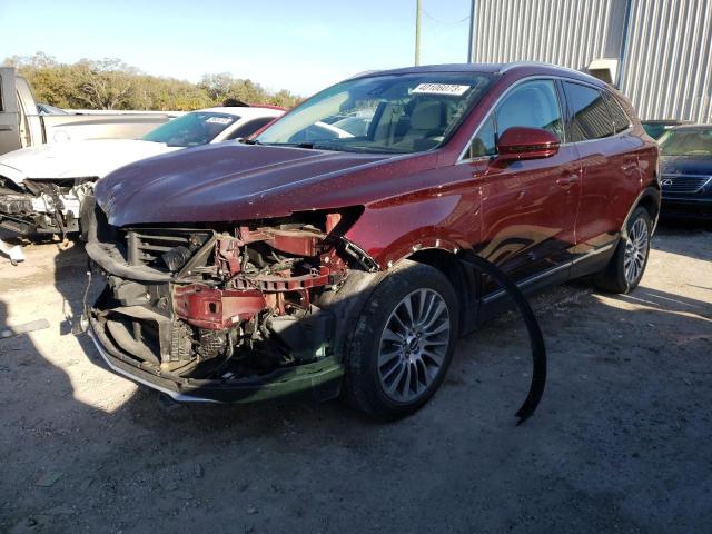 5LMCJ3C98HUL51967 - 2017 LINCOLN MKC RESERVE 勃艮第红 照片 1