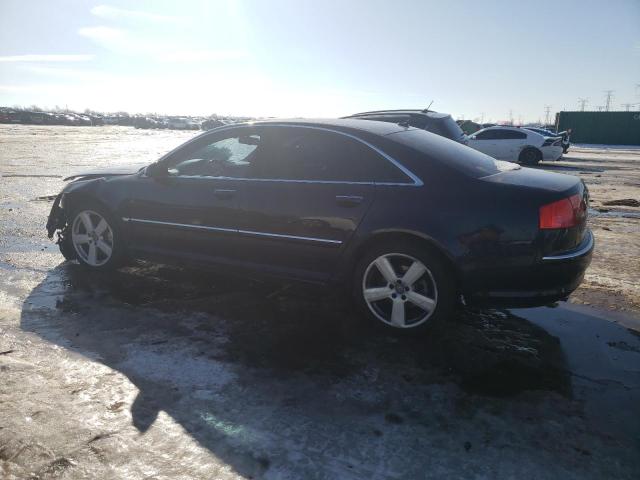 WAULV44E57N001182 - 2007 AUDI A8 4.2 QUATTRO BLACK photo 2