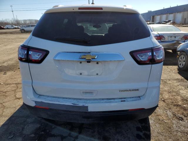 1GNKRFED6EJ119127 - 2014 CHEVROLET TRAVERSE LS WHITE photo 6