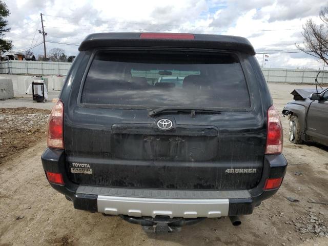 JTEBT14R148014720 - 2004 TOYOTA 4RUNNER SR5 BLACK photo 6