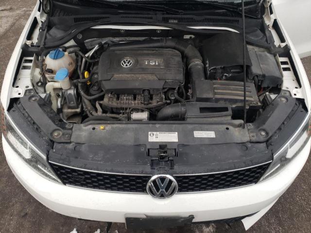 3VW4S7AJ6EM373587 - 2014 VOLKSWAGEN JETTA GLI WHITE photo 11