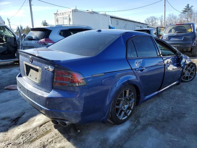 19UUA76507A033239 - 2007 ACURA TL TYPE S BLUE photo 3