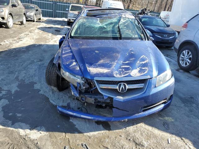 19UUA76507A033239 - 2007 ACURA TL TYPE S BLUE photo 5