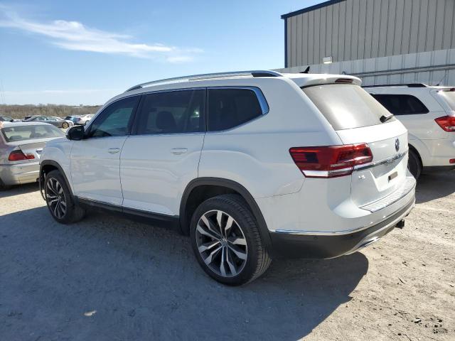 1V2NR2CA6KC587588 - 2019 VOLKSWAGEN ATLAS SEL PREMIUM WHITE photo 2