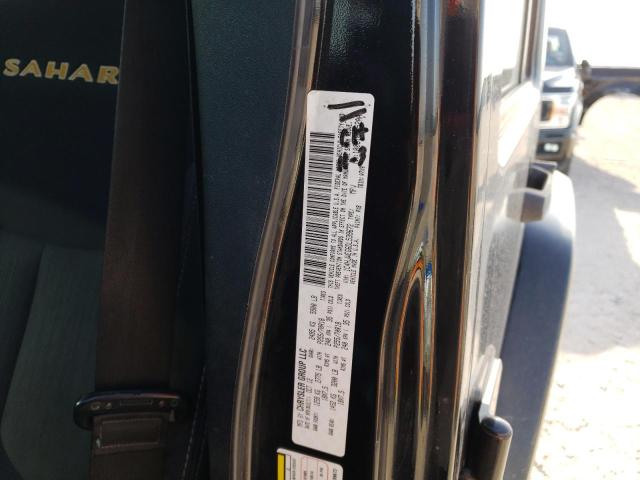 1C4HJWEG6DL539672 - 2013 JEEP WRANGLER U SAHARA BLACK photo 13