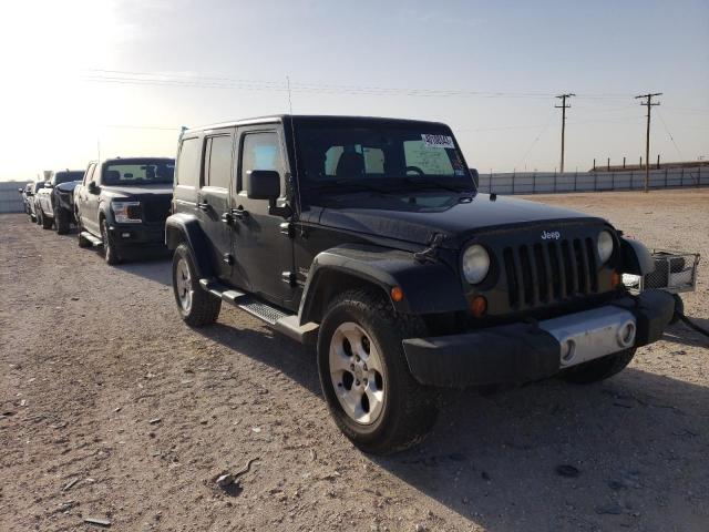 1C4HJWEG6DL539672 - 2013 JEEP WRANGLER U SAHARA BLACK photo 4