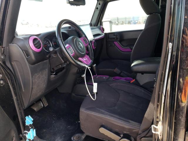 1C4HJWEG6DL539672 - 2013 JEEP WRANGLER U SAHARA BLACK photo 7