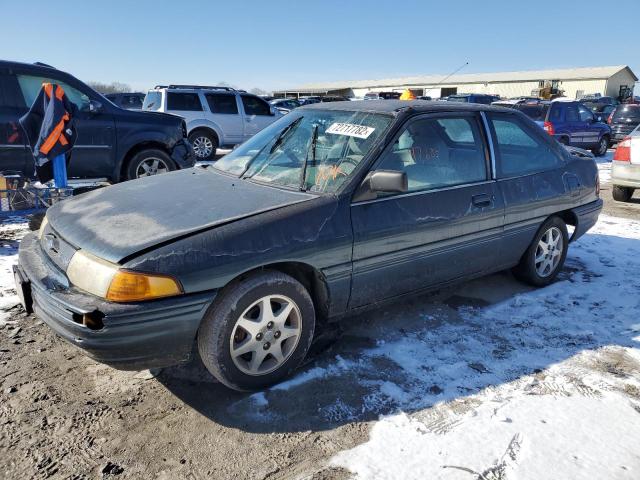 1FASP11J0SW197758 - 1995 FORD ESCORT LX GREEN photo 1