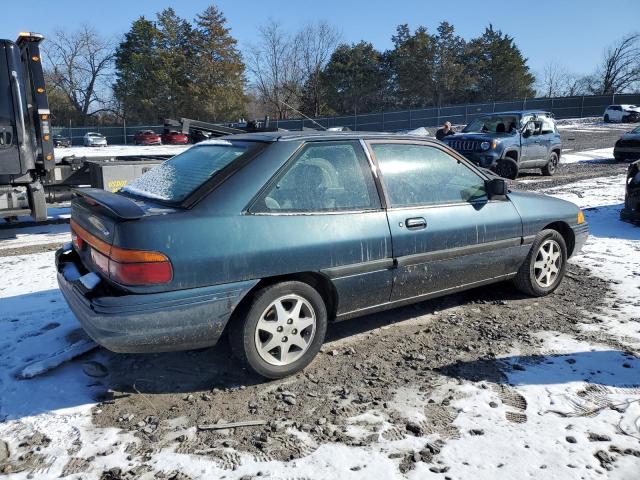 1FASP11J0SW197758 - 1995 FORD ESCORT LX GREEN photo 3