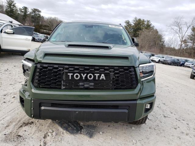 5TFDY5F15LX914215 - 2020 TOYOTA TUNDRA CREWMAX SR5 GREEN photo 5