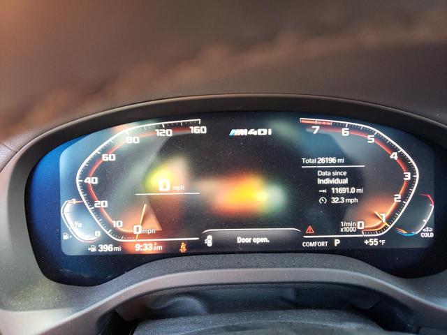 5UX2V5C01L9B33905 - 2020 BMW X4 XDRIVEM40I BLACK photo 9