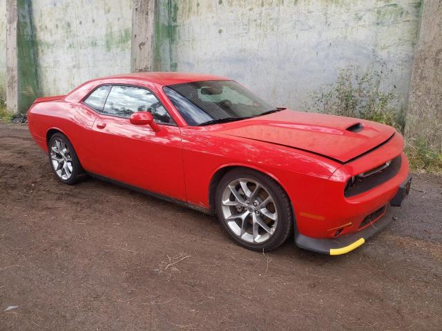 2C3CDZJG8NH124588 - 2022 DODGE CHALLENGER GT RED photo 4