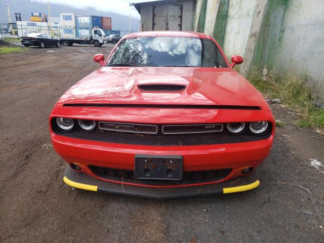 2C3CDZJG8NH124588 - 2022 DODGE CHALLENGER GT RED photo 5