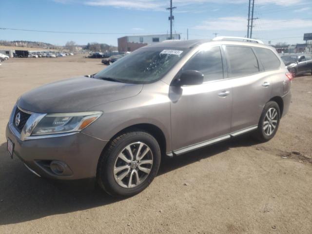 5N1AR2MN4EC627135 - 2014 NISSAN PATHFINDER S 灰色 照片 1