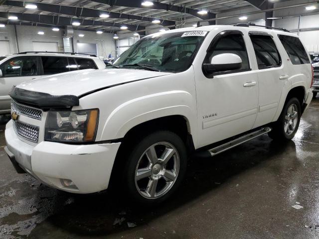 1GNSKBE02BR394050 - 2011 CHEVROLET TAHOE K1500 LT WHITE photo 1