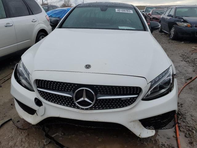 WDDWJ6EB1HF537740 - 2017 MERCEDES-BENZ C 43 4MATIC AMG WHITE photo 5