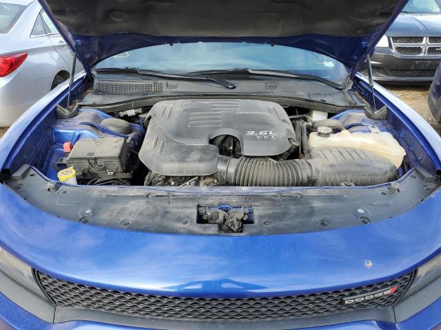 2C3CDXHG2JH234105 - 2018 DODGE CHARGER SXT PLUS BLUE photo 11