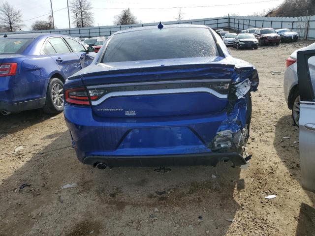 2C3CDXHG2JH234105 - 2018 DODGE CHARGER SXT PLUS BLUE photo 6