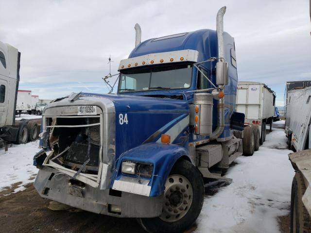 1FUPUXZB51PG05636 - 2001 FREIGHTLINER CONVENTION FLD120 BLUE photo 2