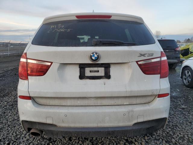 5UXWY3C5XF0F83831 - 2015 BMW X3 XDRIVE28D WHITE photo 6