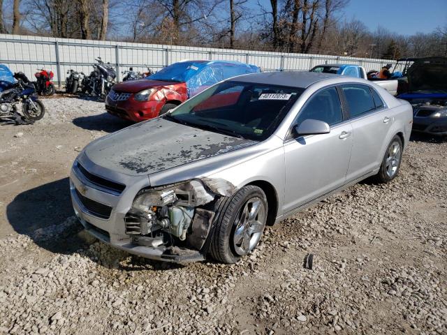 1G1ZC5EB6AF323384 - 2010 CHEVROLET MALIBU 1LT Argent photo 1