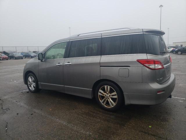 JN8AE2KP5D9071048 - 2013 NISSAN QUEST S GRAY photo 2