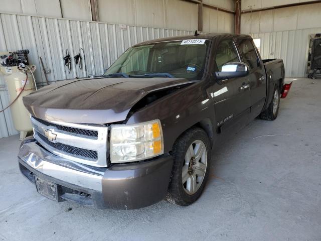 2GCEC13J471674125 - 2007 CHEVROLET SILVERADO C1500 CREW CAB BROWN photo 1