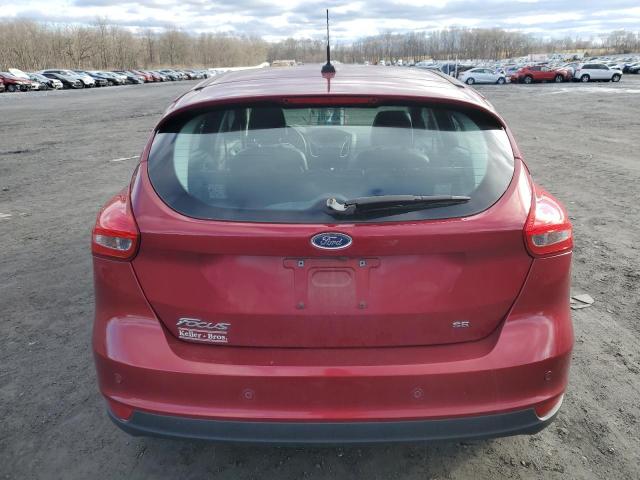1FADP3K25GL375927 - 2016 FORD FOCUS SE RED photo 6