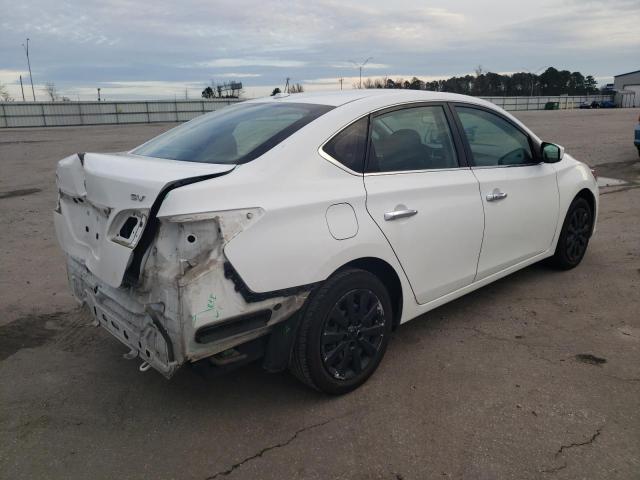 3N1AB7AP3HY330934 - 2017 NISSAN SENTRA S WHITE photo 3