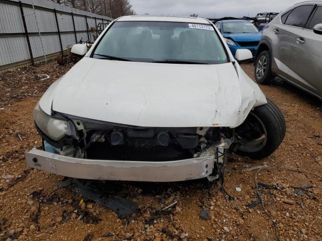 JH4CU2F69BC017954 - 2011 ACURA TSX WHITE photo 5