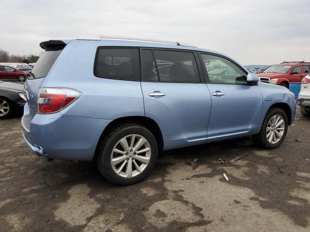 JTEEW44A882007482 - 2008 TOYOTA HIGHLANDER HYBRID LIMITED BLUE photo 3