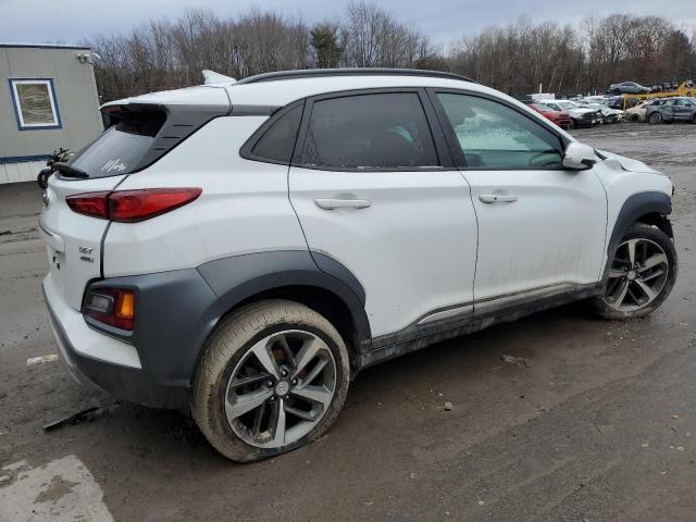 KM8K3CA54KU251865 - 2019 HYUNDAI KONA LIMITED WHITE photo 3