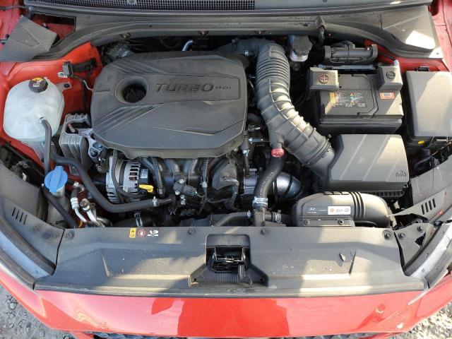 KMHTH6AB9KU007738 - 2019 HYUNDAI VELOSTER TURBO RED photo 11