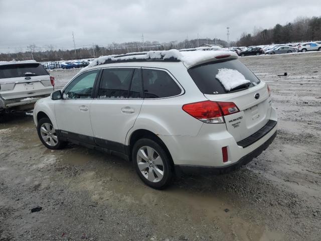 4S4BRBKC4C3207538 - 2012 SUBARU OUTBACK 2.5I LIMITED WHITE photo 2