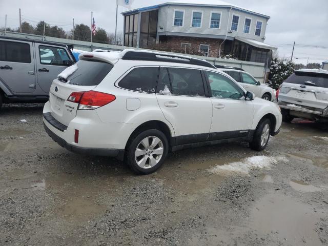 4S4BRBKC4C3207538 - 2012 SUBARU OUTBACK 2.5I LIMITED WHITE photo 3