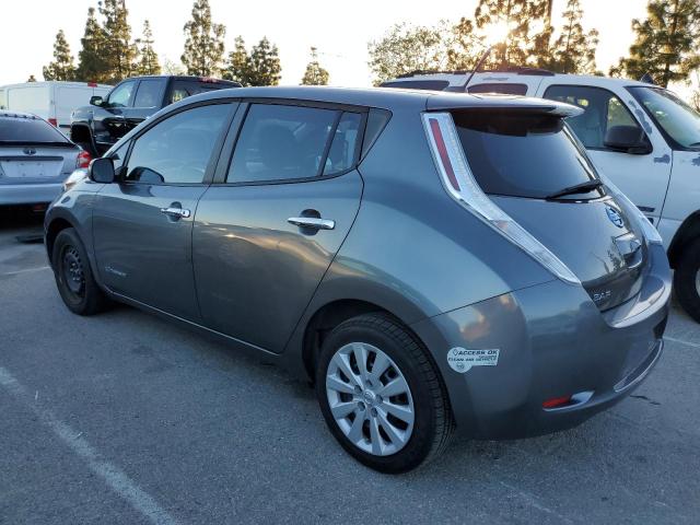 1N4AZ0CP6EC330420 - 2014 NISSAN LEAF S GRAY photo 2