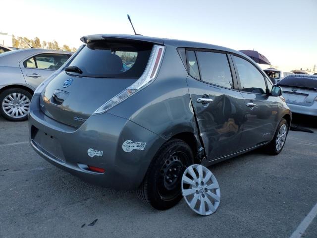 1N4AZ0CP6EC330420 - 2014 NISSAN LEAF S GRAY photo 3